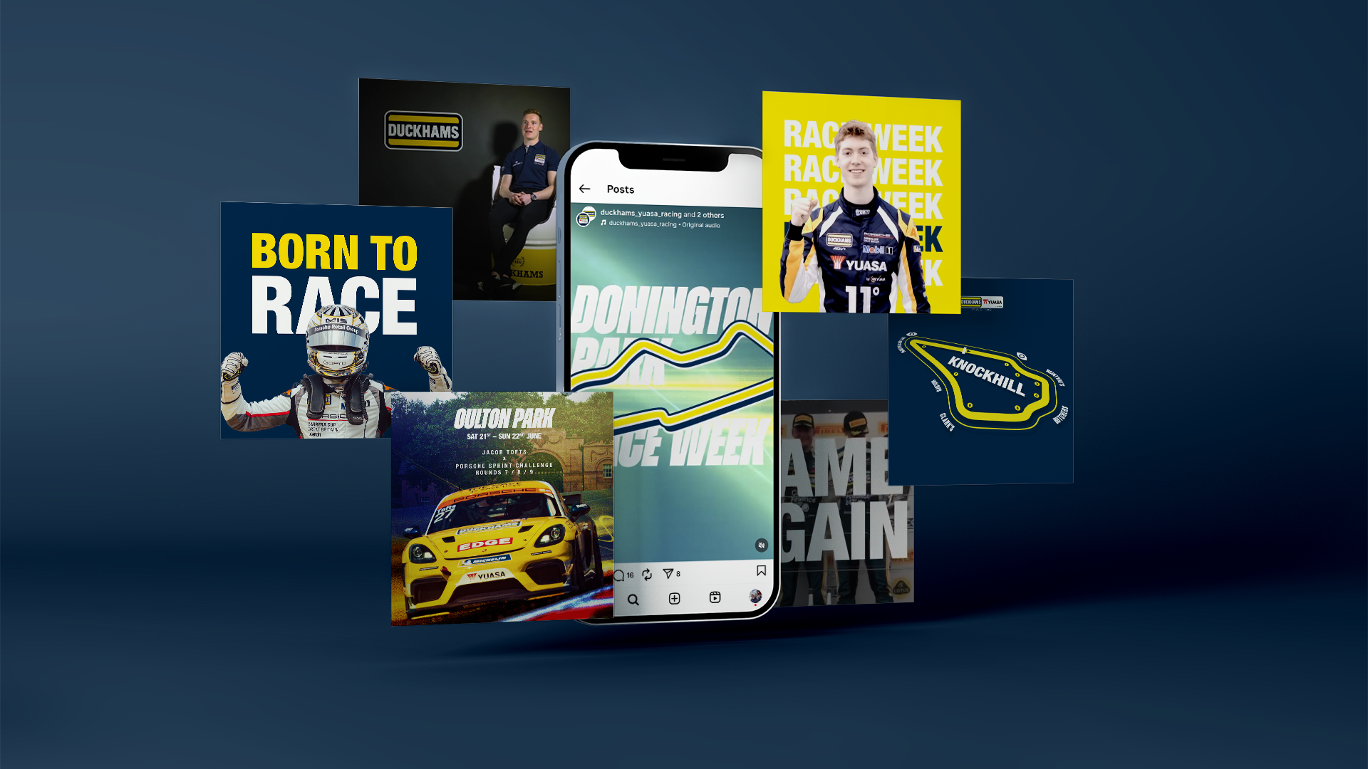 Duckhams Yuasa Racing Digital Platform